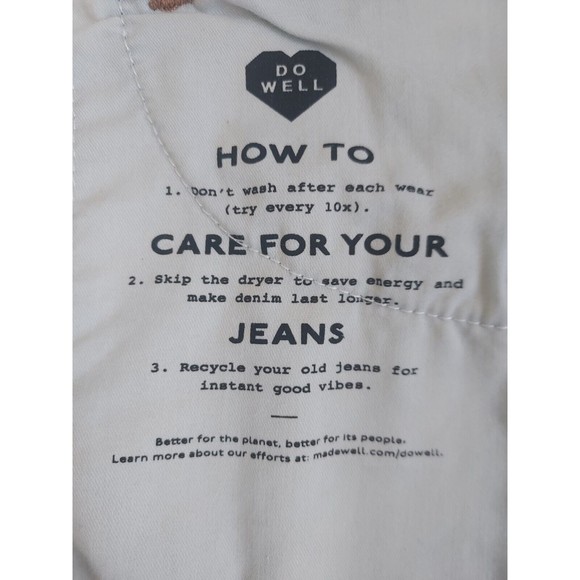 NWT Madewell Mid-Rise Perfect Vintage Stretch Jeans W/Magic Pockets Size 24W - Picture 9 of 13